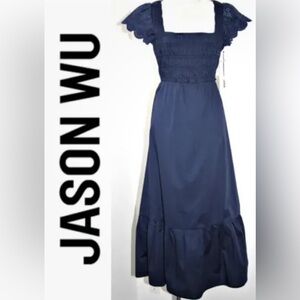 Jason Wu Deep Blue Maxi Dress‎